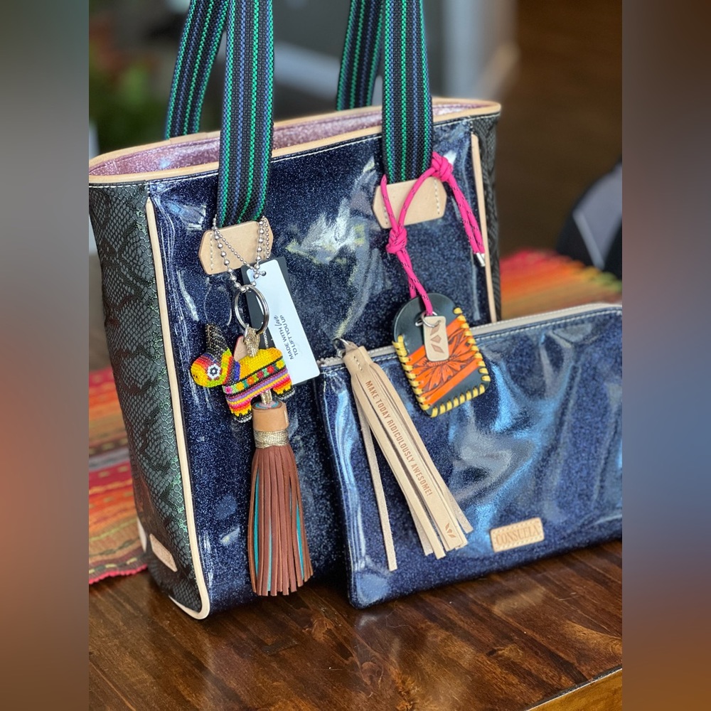 Consuela Jerry Classic Tote & Jerry L-Shaped Clutch